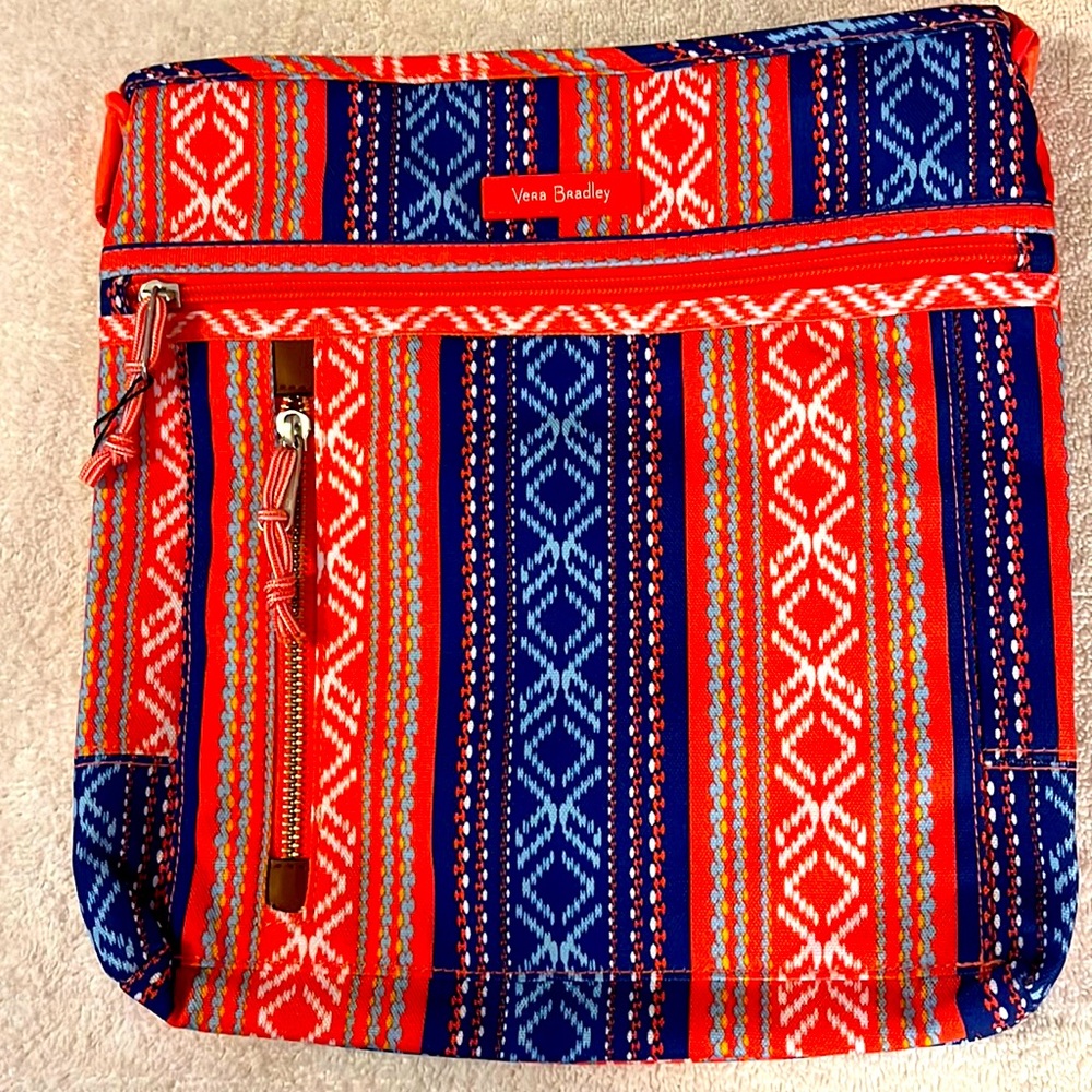 Bright Serape Stripe Travel Ready Crossbody